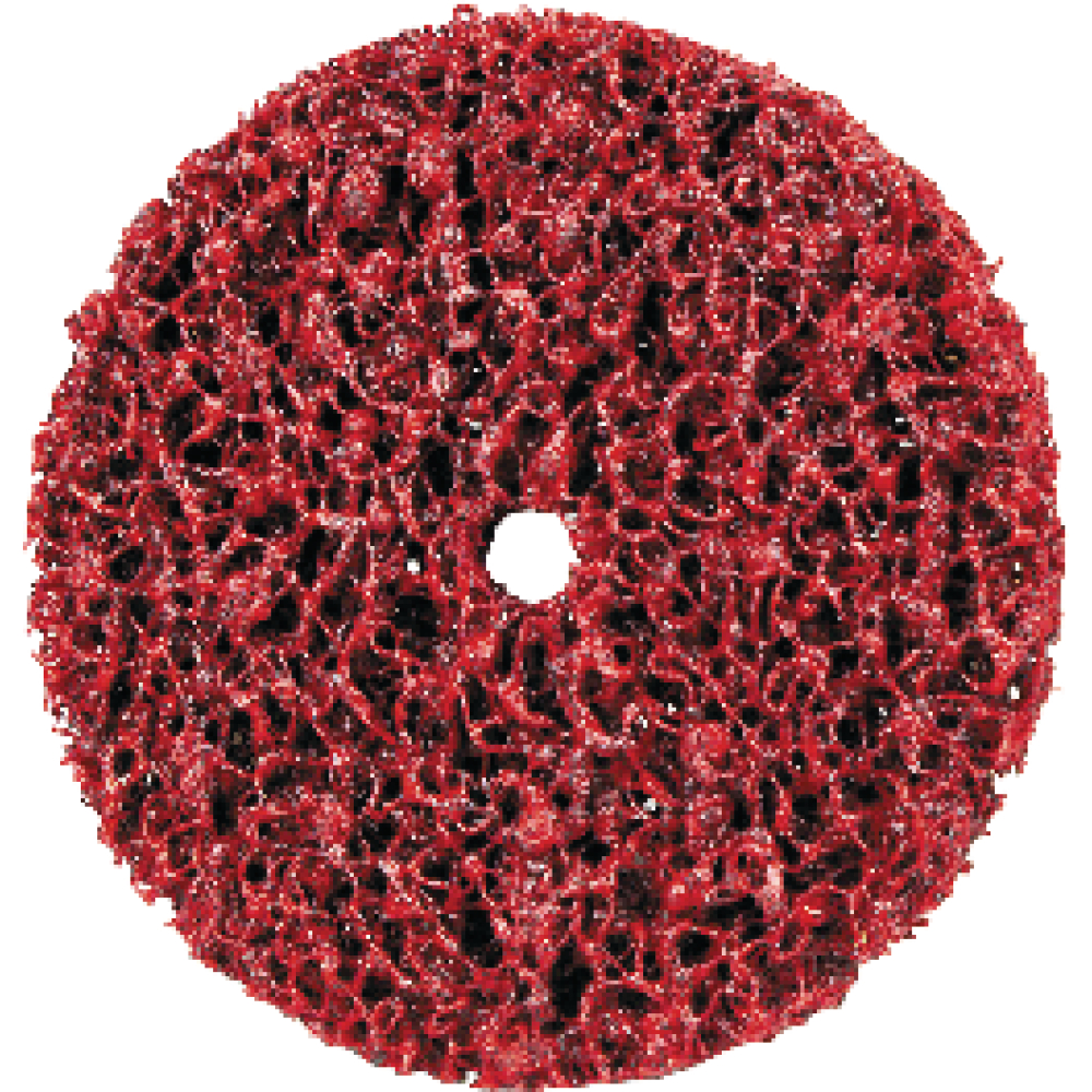 Grobreinigungssch. 100x13mm rot FORUM