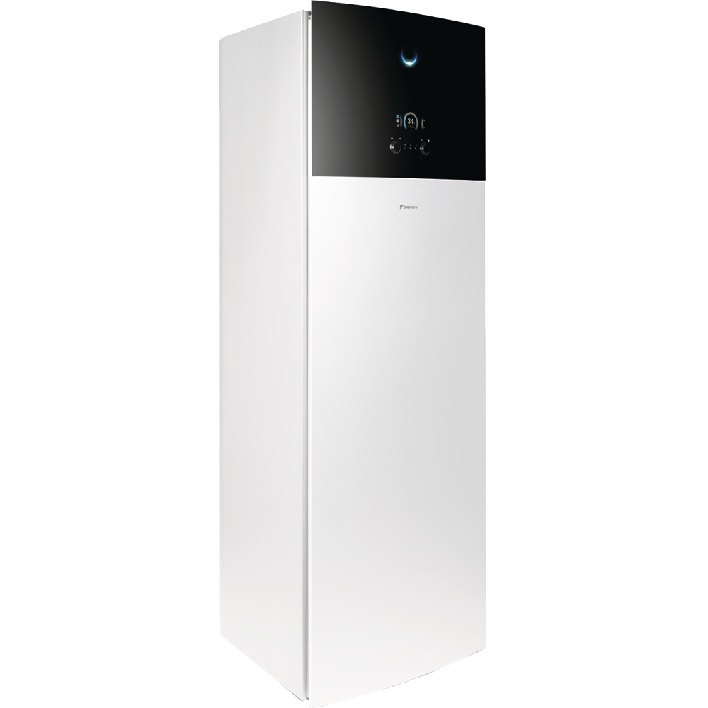 DAIKIN Wärmepumpe Altherma GEO 10 kW, Heiz/Kühl., weiß, 180 l Speicher