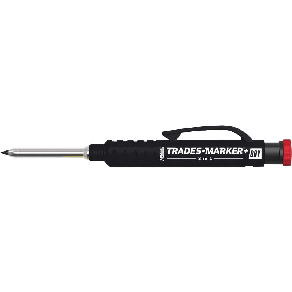 MARKAL Tieflochmarker Trades-Marker®+ Dry 2 in 1 Druckbleistift