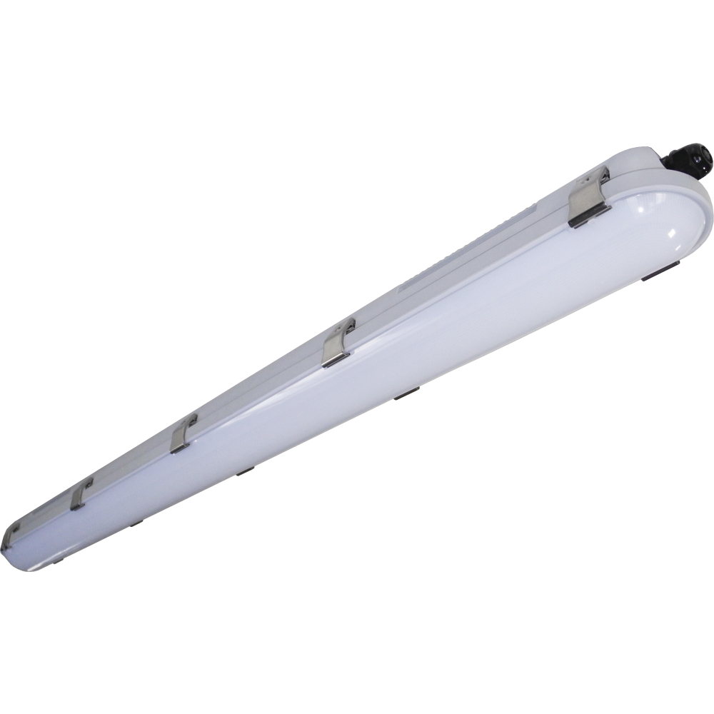 LED-Wannenleuchte IP65 Farbe+Leist. EINSTELLBAR