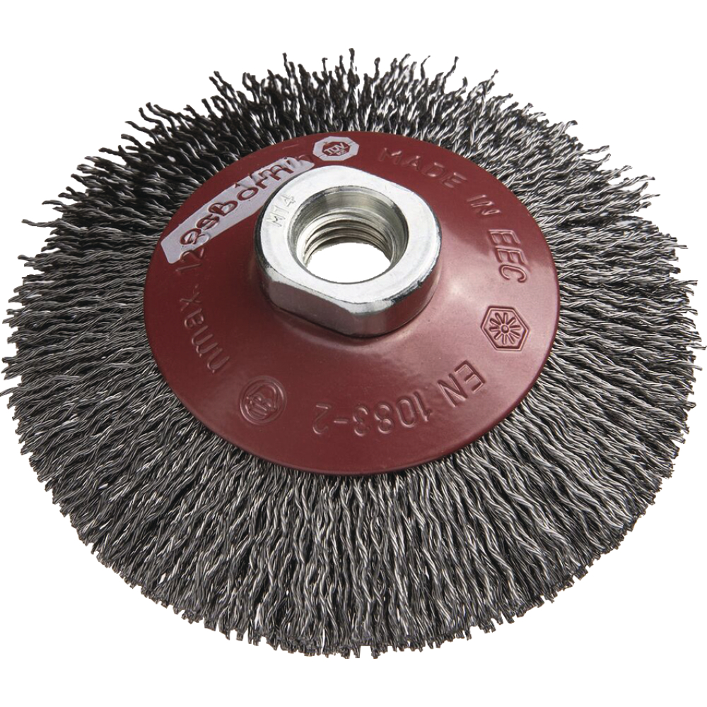 Kegelbürste Xtreme Stahl 100x0,3mm gewellt Osborn