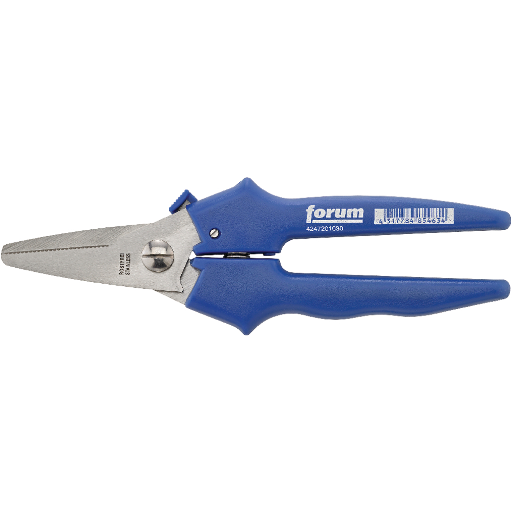 FORUM Combi-Schere Edelstahl 190mm gerade