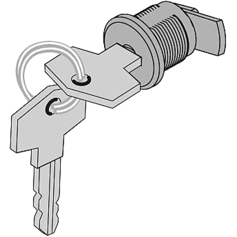 Hebelschloss inkl. 2 Schlüssel twist M twist ML