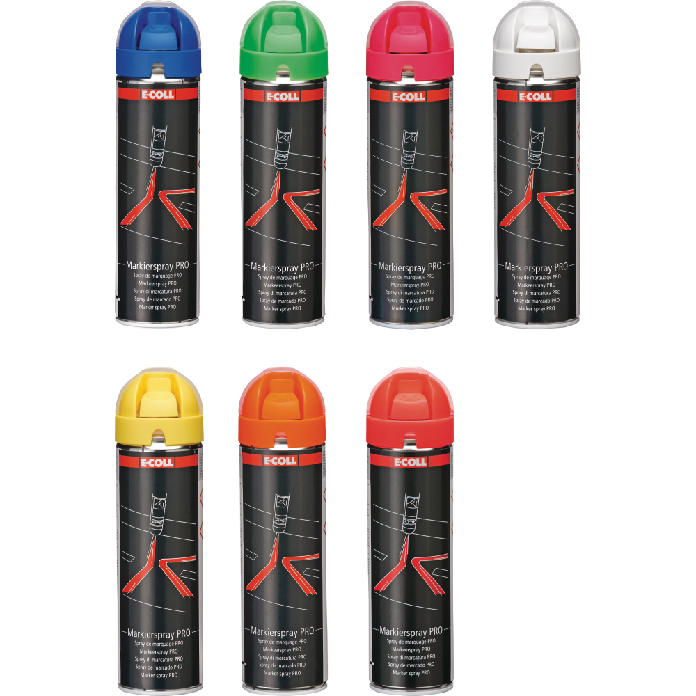 PRO Markierspray 500ml gelb E-COLL
