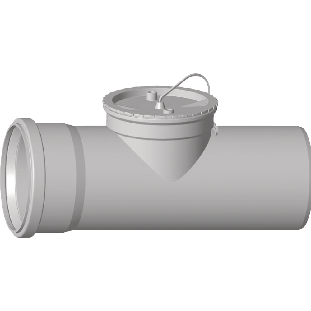 Revisionsrohr Wolf DN110 290mm Polypropylen