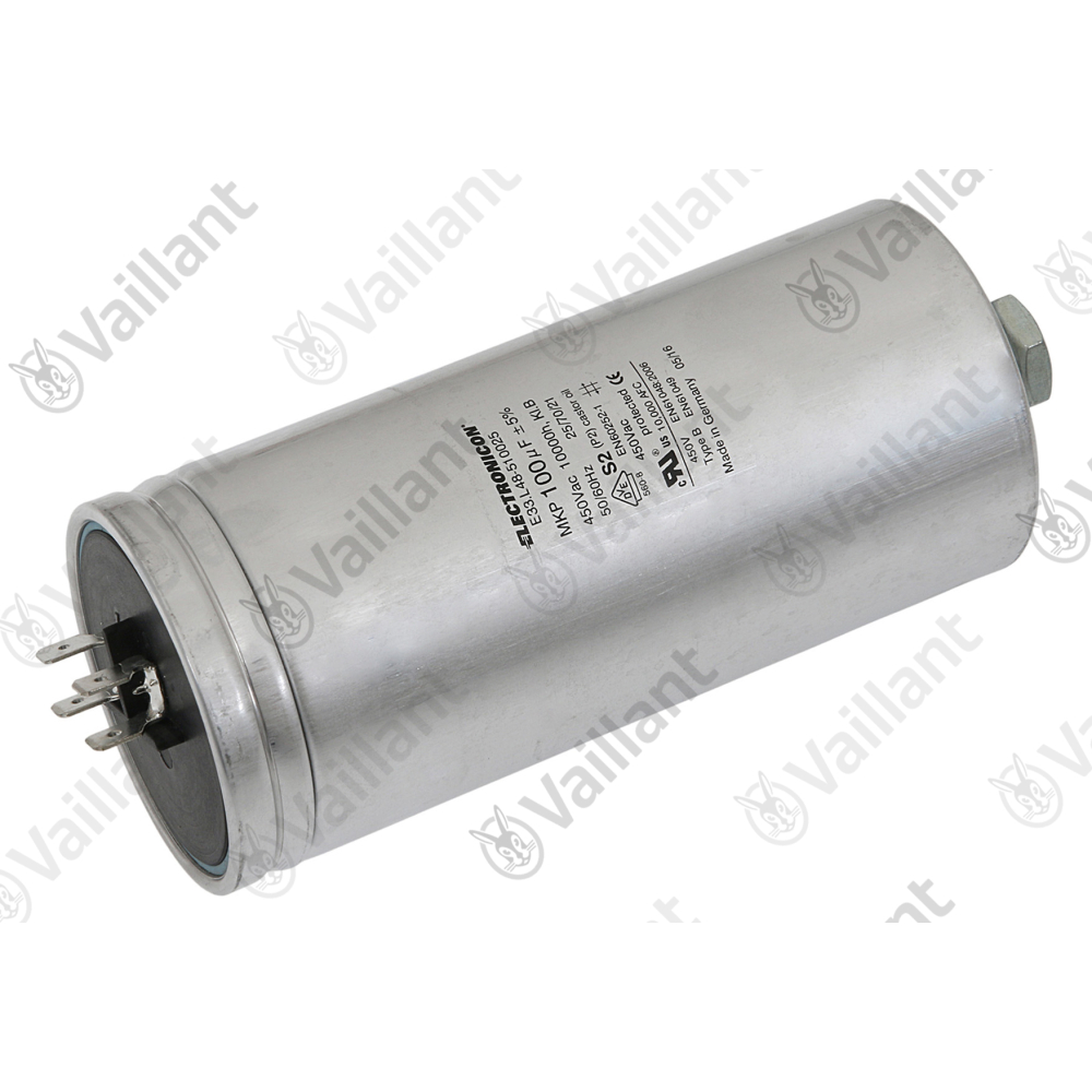 Vaillant Kondensator, 100 uF, Start Vaillant-Nr. 0020210637