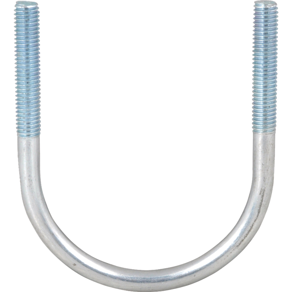 Rundstahlbügel n.DIN DN40 11/2" (48,3mm) M10 verz.