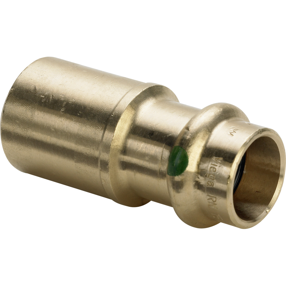 Viega Reduzierstück mit SC Sanpress 2215.1 in 15x12mm Siliziumbronze
