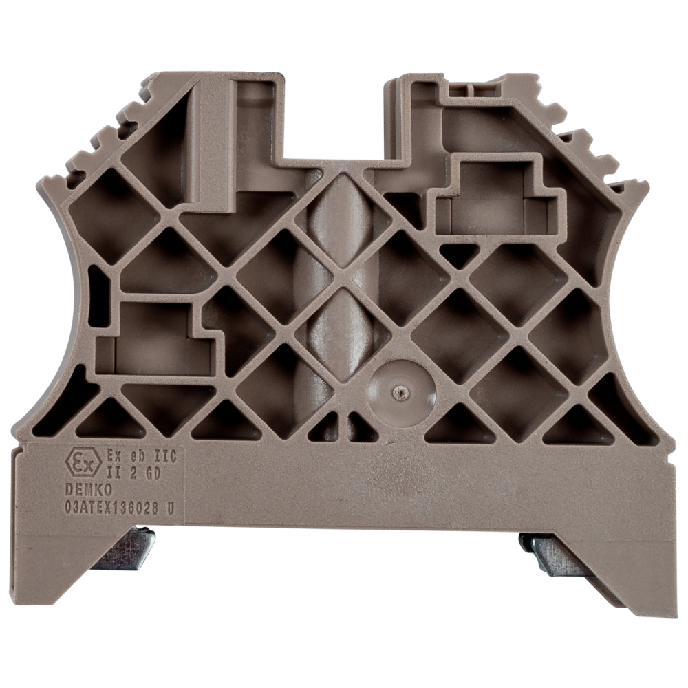 Wolf Reihenklemme Endwinkel WEW 35/2 für WPM-1, beige