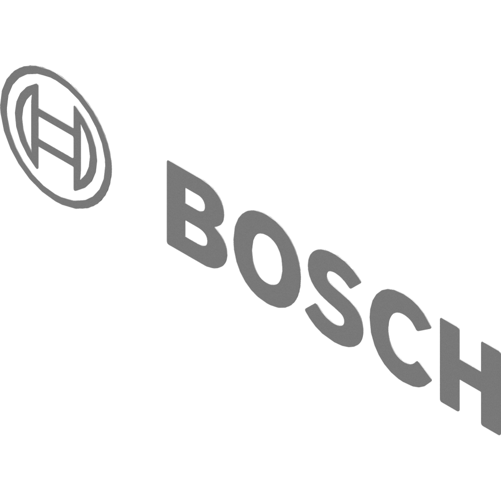 BOSCH Ersatzteil TTNR: 8738214963 Logo Bosch l = 150 mm