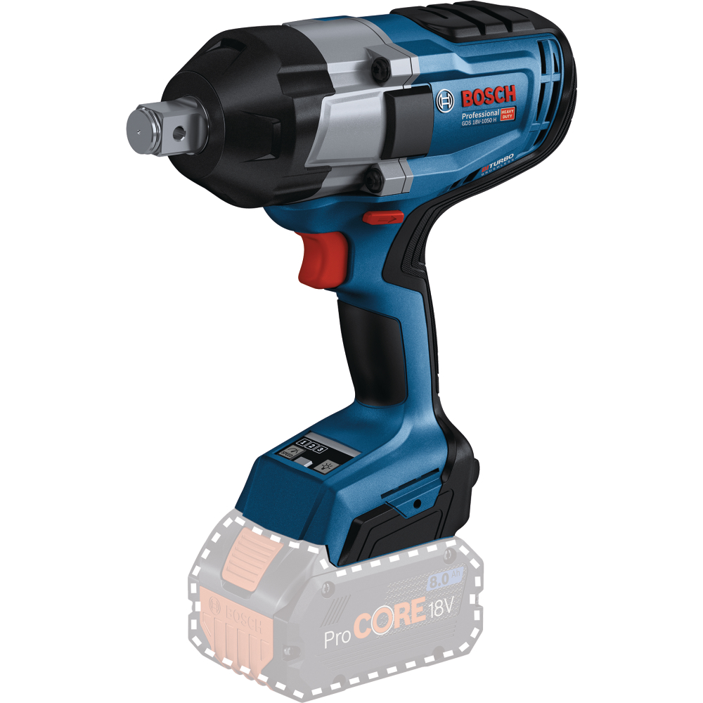 Bosch Akku-Drehschlagschrauber 18V c&g GDS 18V-1050 H 3/4" 1.050Nm BITURBO solo