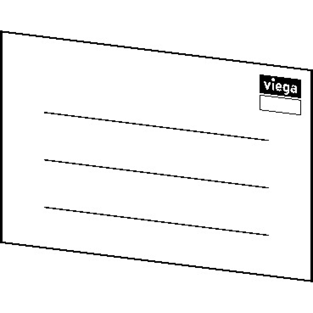 Viega Beschriftungsetikett 2202.99 für Systemkoffer