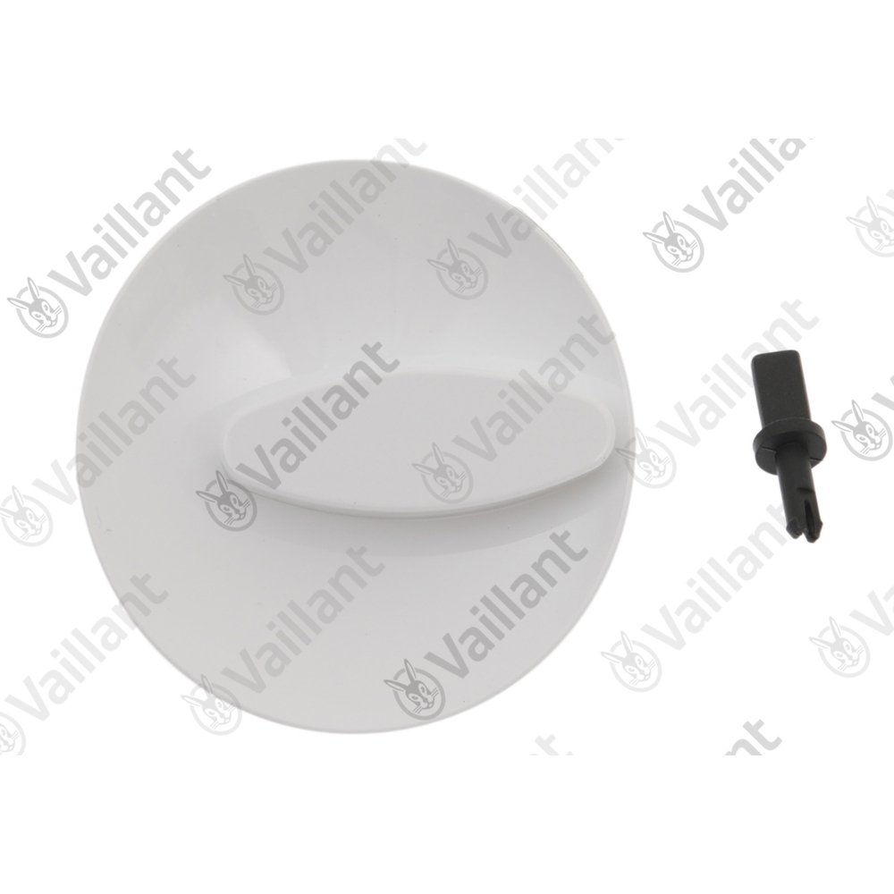 Vaillant Knopf, mit Achse Vaillant-Nr. 114296