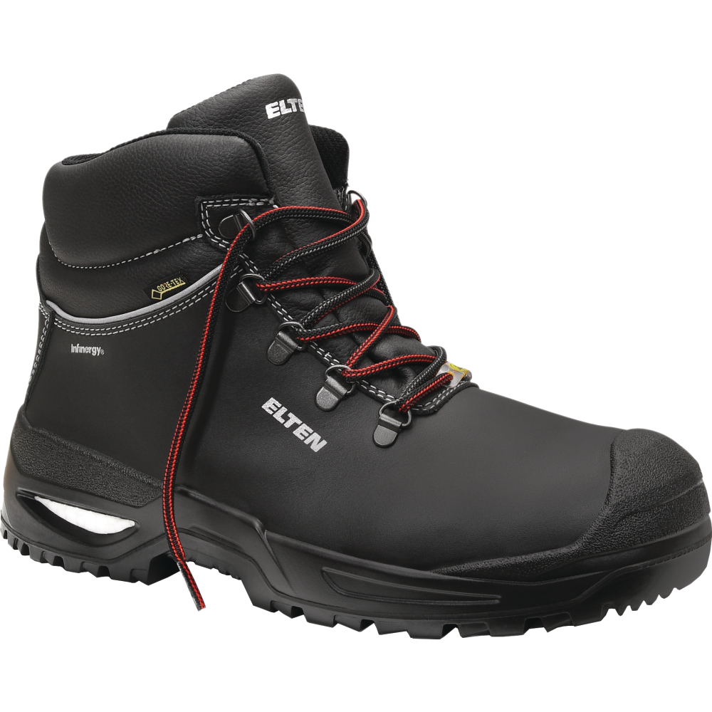 ELTEN Sicherheitsschnürstiefel FRANCESCO XXSG GTX black Mid ESD S3 CI