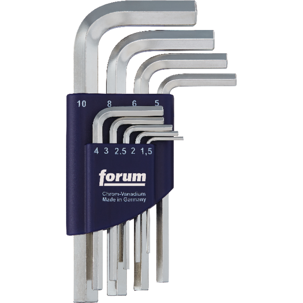 FORUM 6kt-Schl.-Satz DIN911 1,5-10mm Halter