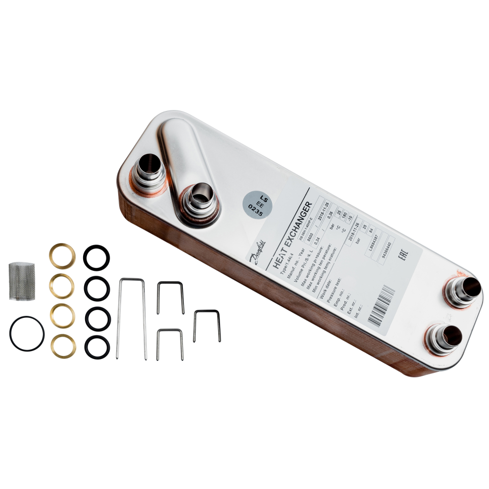 Wolf Wärmetauscher-Set 40 Platten für Wohnungsstation CAT-HT