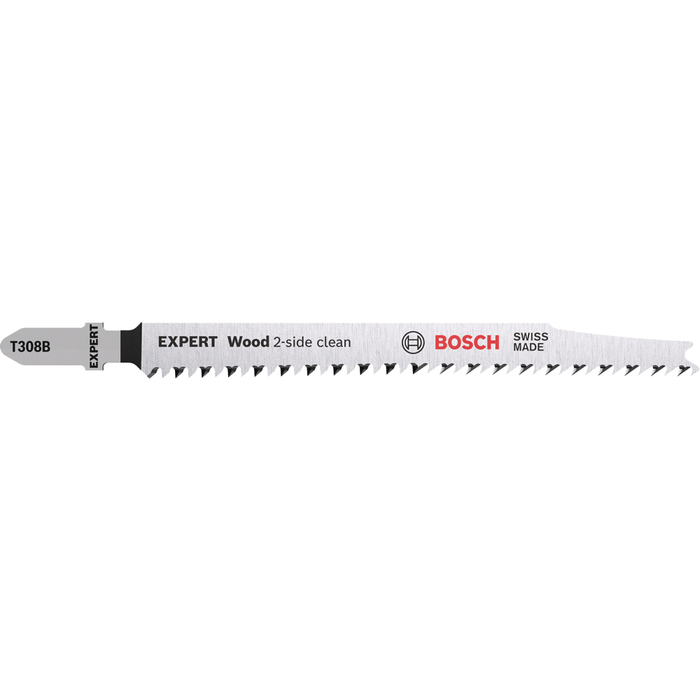 Bosch Stichsägeblatt T 308 B EXPERT Wood 2-side clean 100 Stück