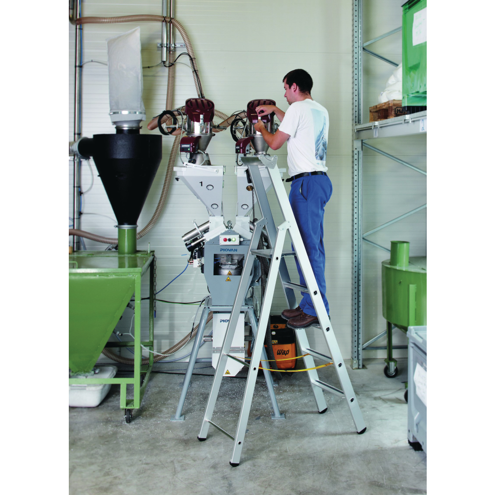Stufen-Stehleiter 41375 Saferstep S 5 Stufen