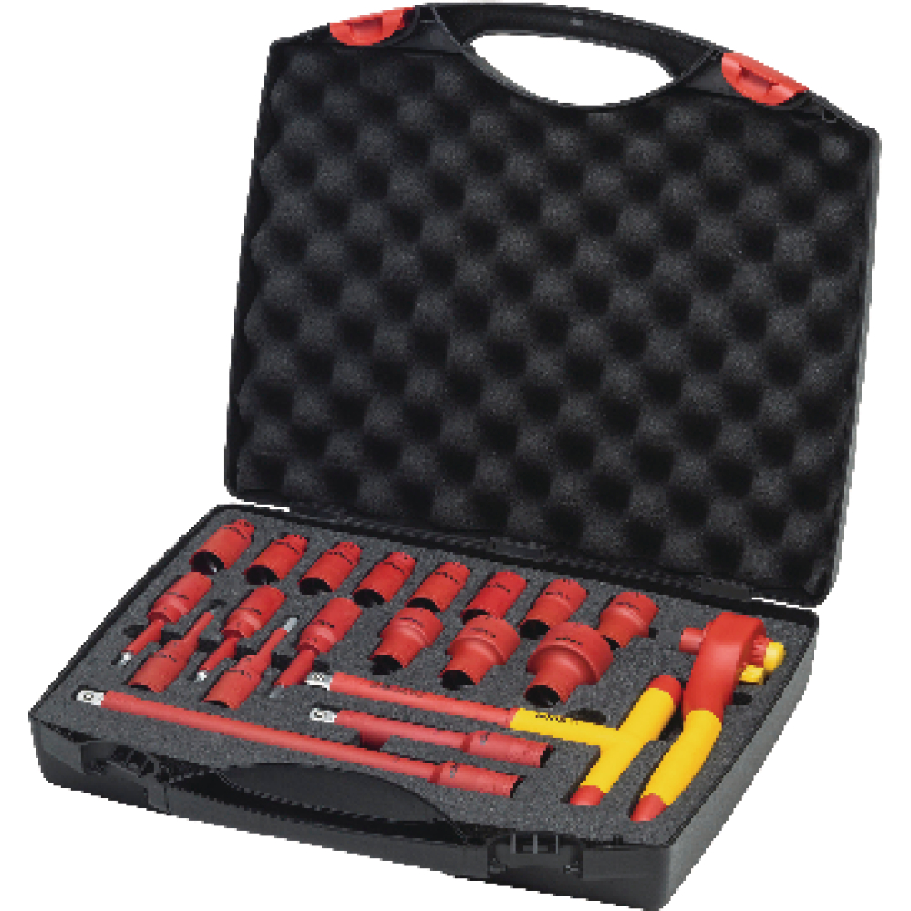 Wiha Steckschlüssel-Garnitur 1/2" VDE 20-teilig