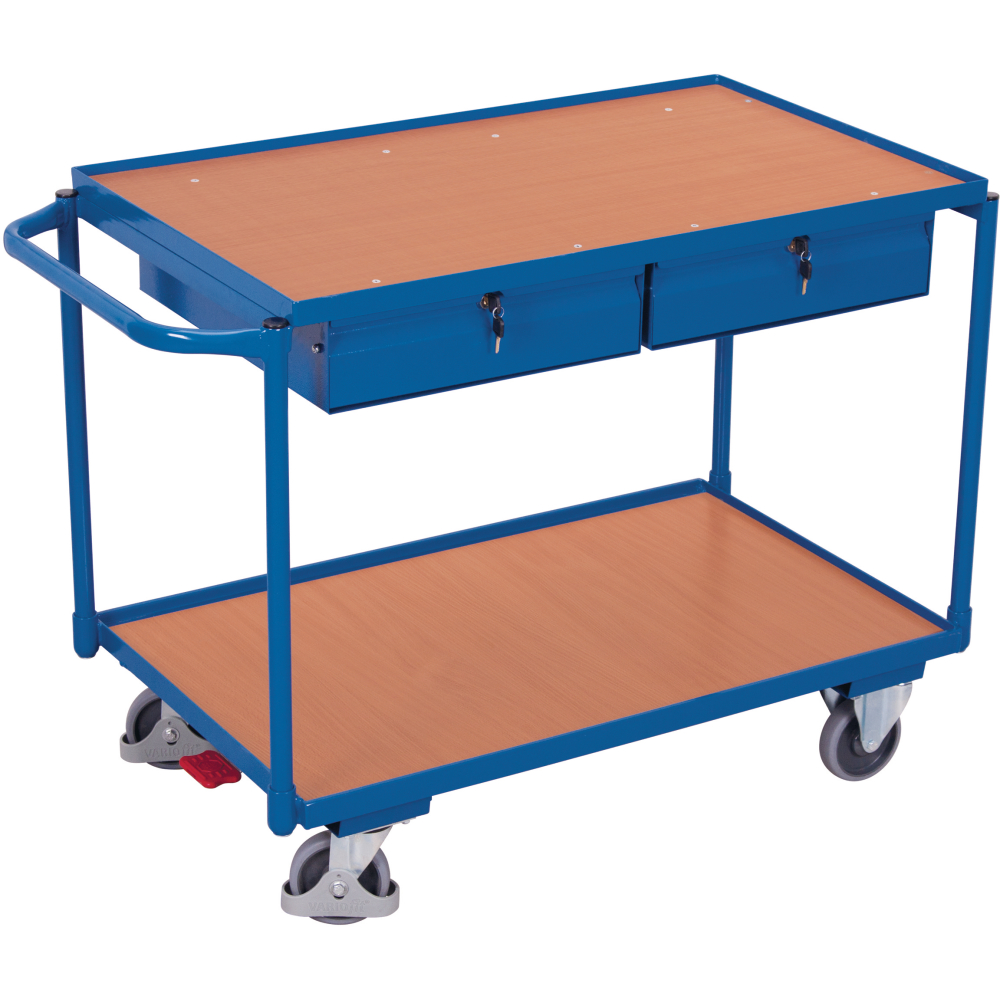 Tischwagen 985x590 2 Schubl.Griff waag.