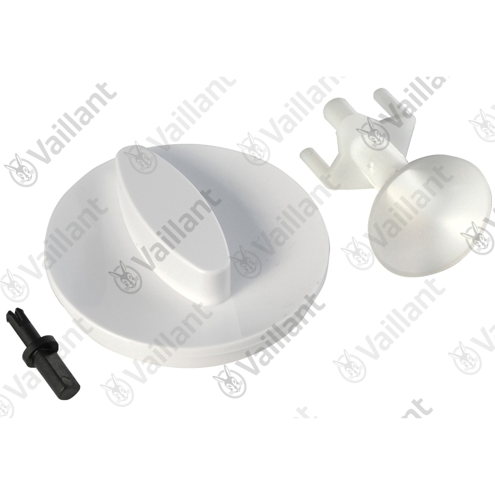 Vaillant Knopf, mit Achse Vaillant-Nr. 114287