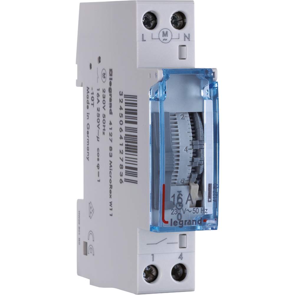 Legrand Wochenschaltuhr MicroRex W11 analog