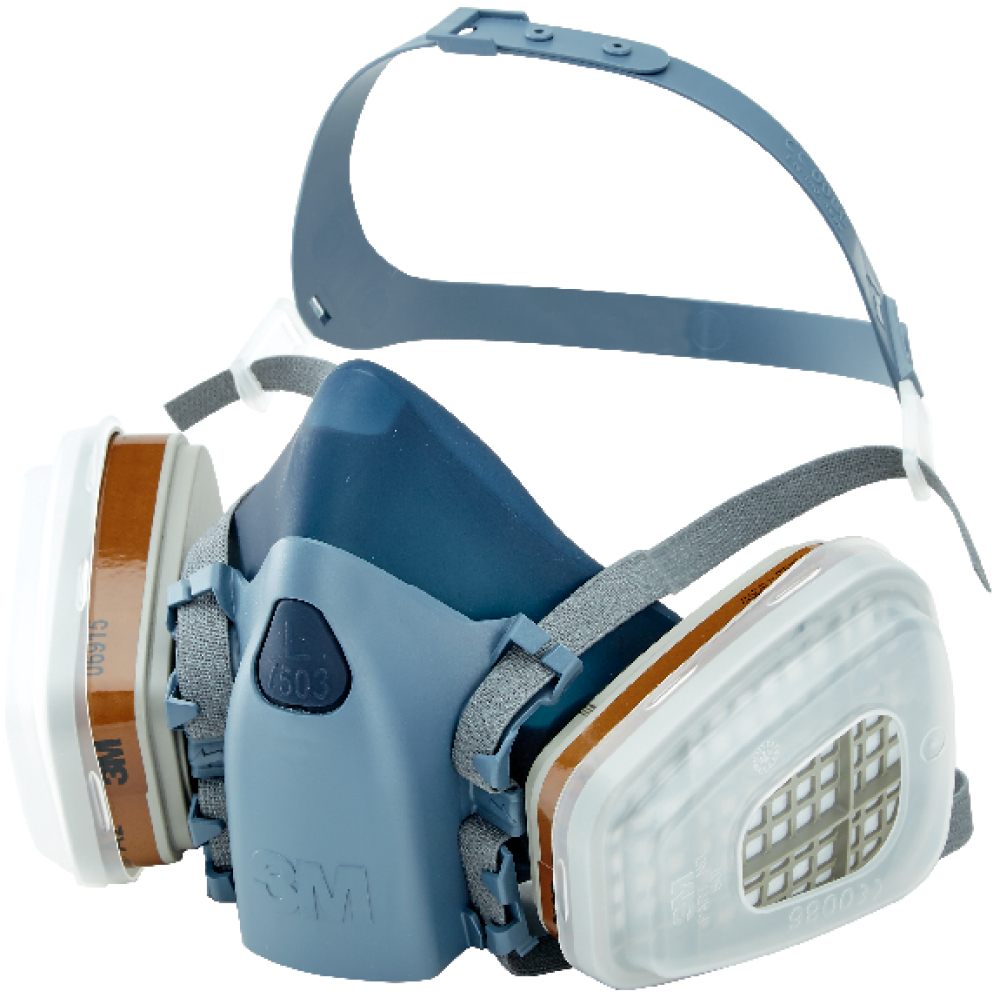 3M Mehrweg-Atemschutz Halbmasken-Set 50734 A2P3 R Filter Gr.L