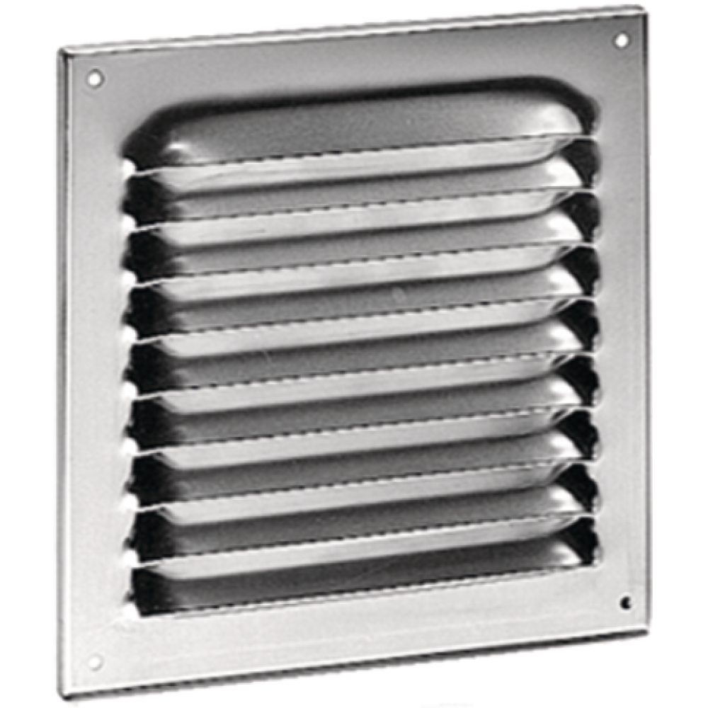 Wetterschutzgitter Aluminium eloxiert