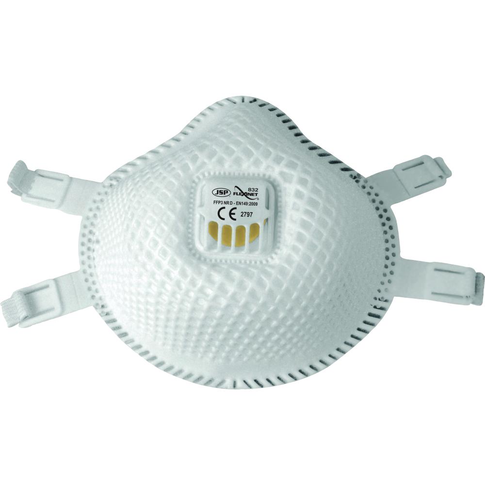 JSP FFP3-Feinstaubmaske Flexinet 832 Ventil (Einheitsgröße)