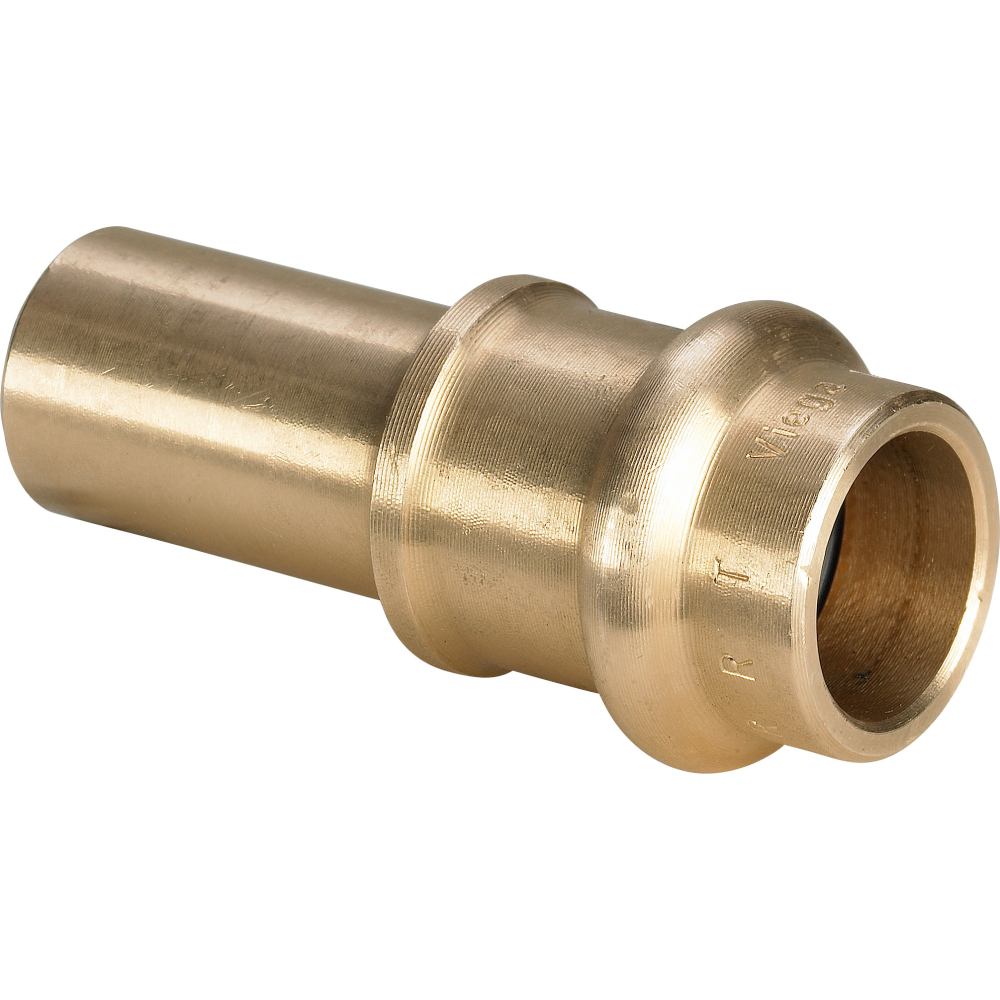 Viega Reduzierstück mit SC Sanpress 2215.1NC in 15x14mm Rotguss