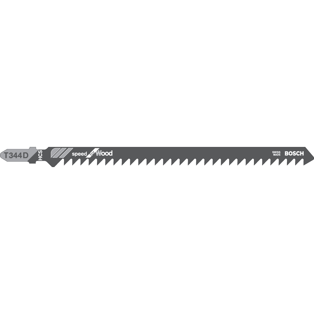 Bosch Stichsägeblatt T 344 D Speed for Wood 3-tlg.