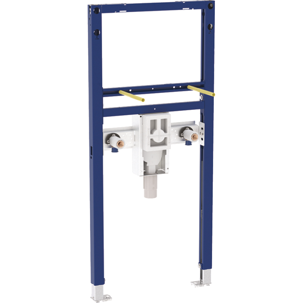 Geberit Waschtisch-Element Duofix H 112cm, m UP-Siphon, für Standarmatur