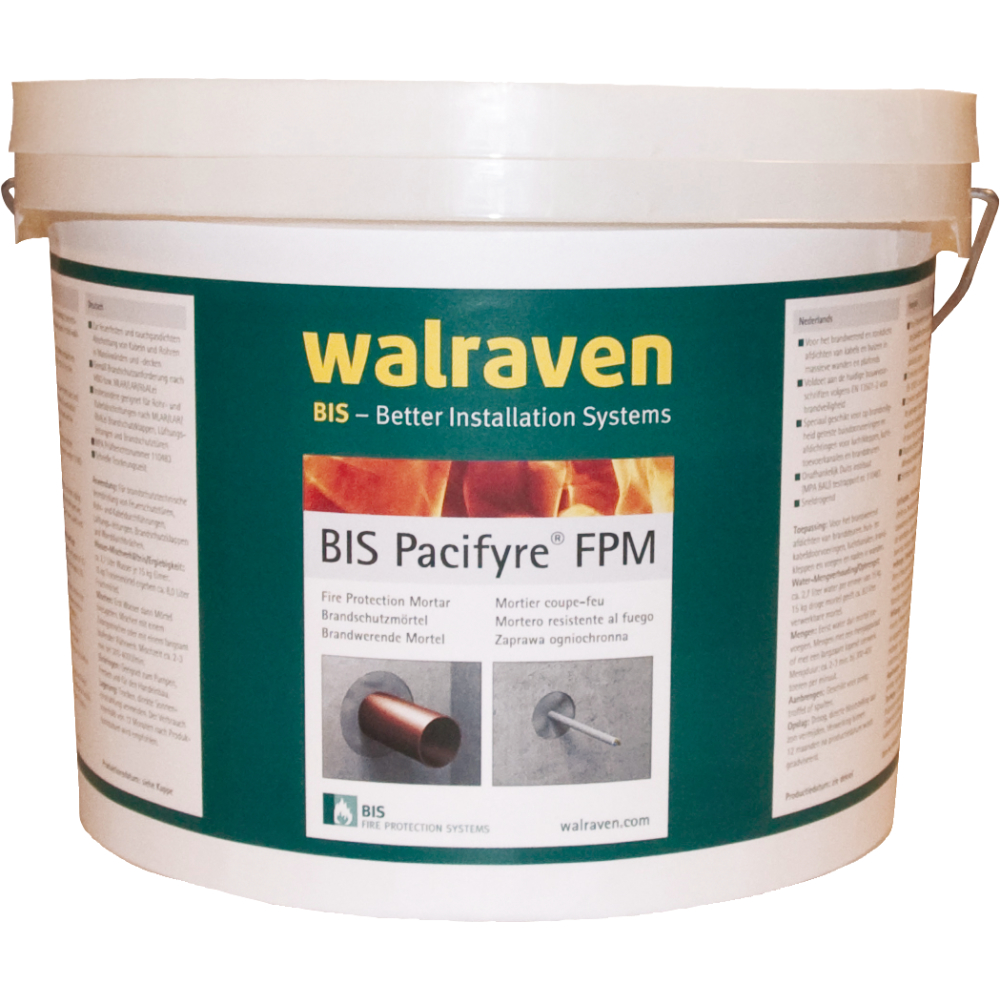 Brandschutzmörtel FPM Pacifyre, Eimer 15kg