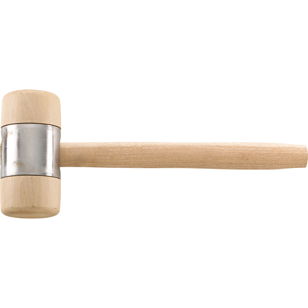 FORTIS Holzhammer DIN 7462B Kopf-D. 90x180mm mit Metallmantel