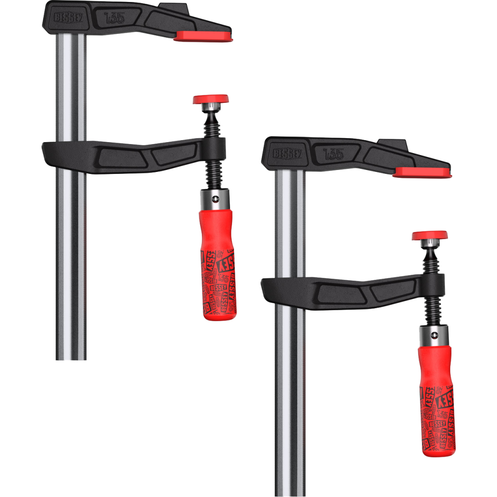 Jubiläumsset 2x Schraubzwinge Temperguss TGA25 Bessey