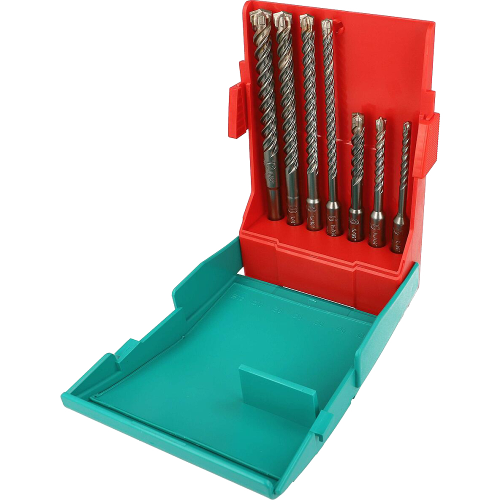 Heller Hammerbohrersatz 7-tlg. 4POWERPRO SDS-plus
