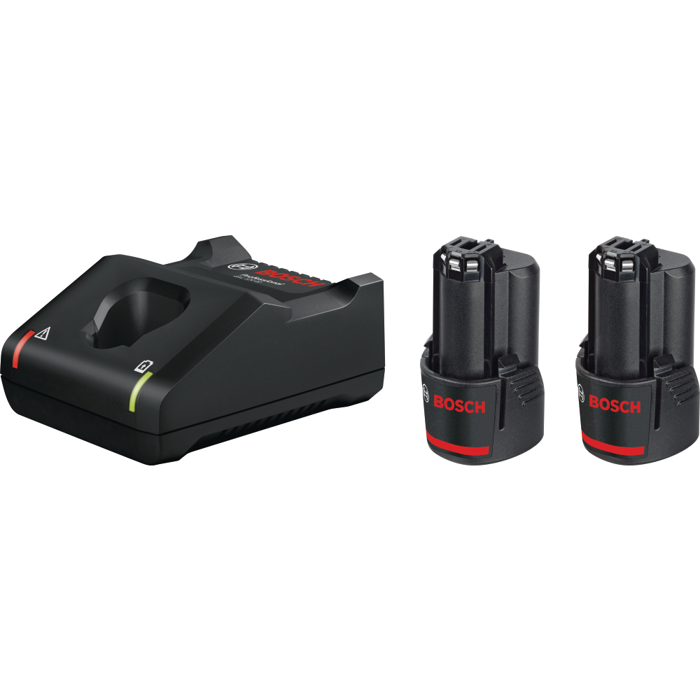 Bosch Akku-Starter-Set 12V c&g 2x Akku 3,0Ah Li-Ion + GAL 12V-40
