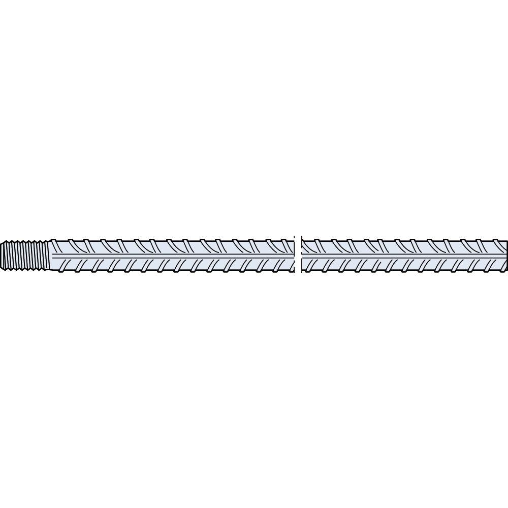 Halfen HBS-05-A-25/360 Bewehrungs-Schraubanschl.