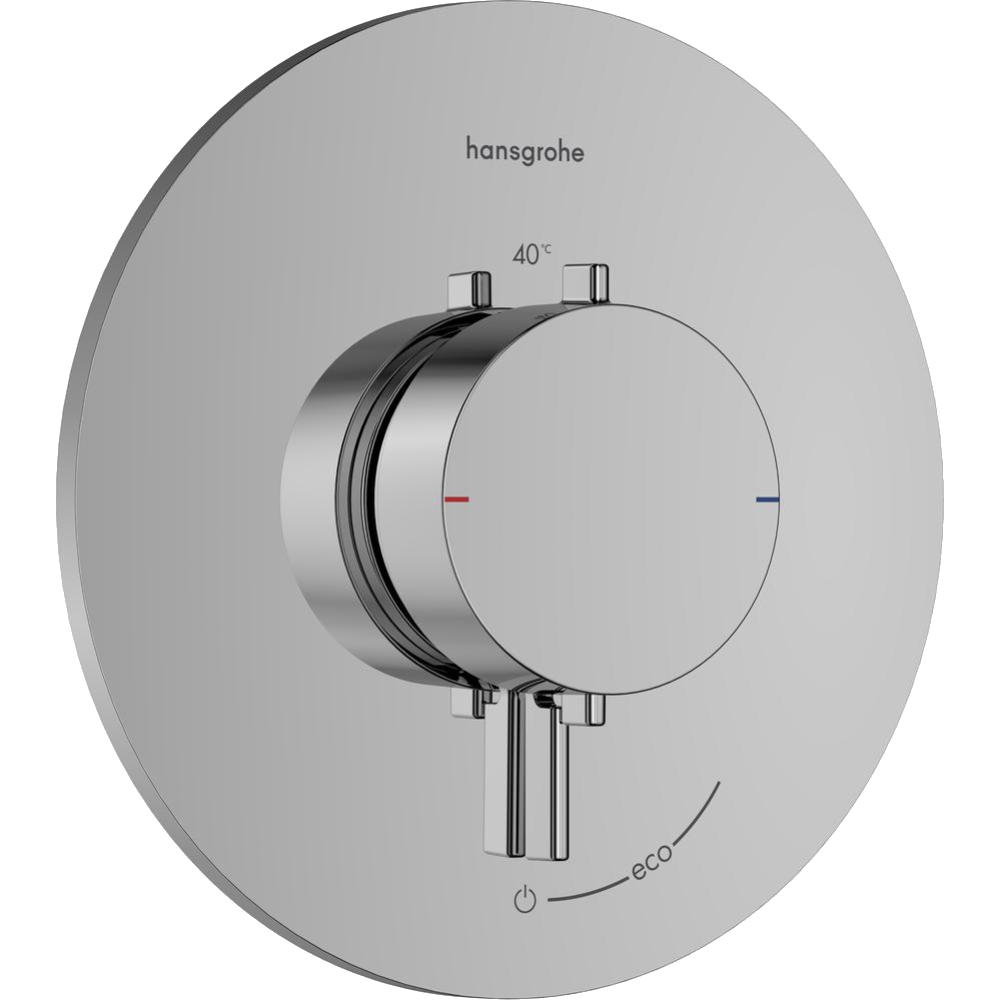 Hansgrohe Thermostat Ecostat Comfort S UP, für 1 Verbraucher, 25,4 l/min, chrom