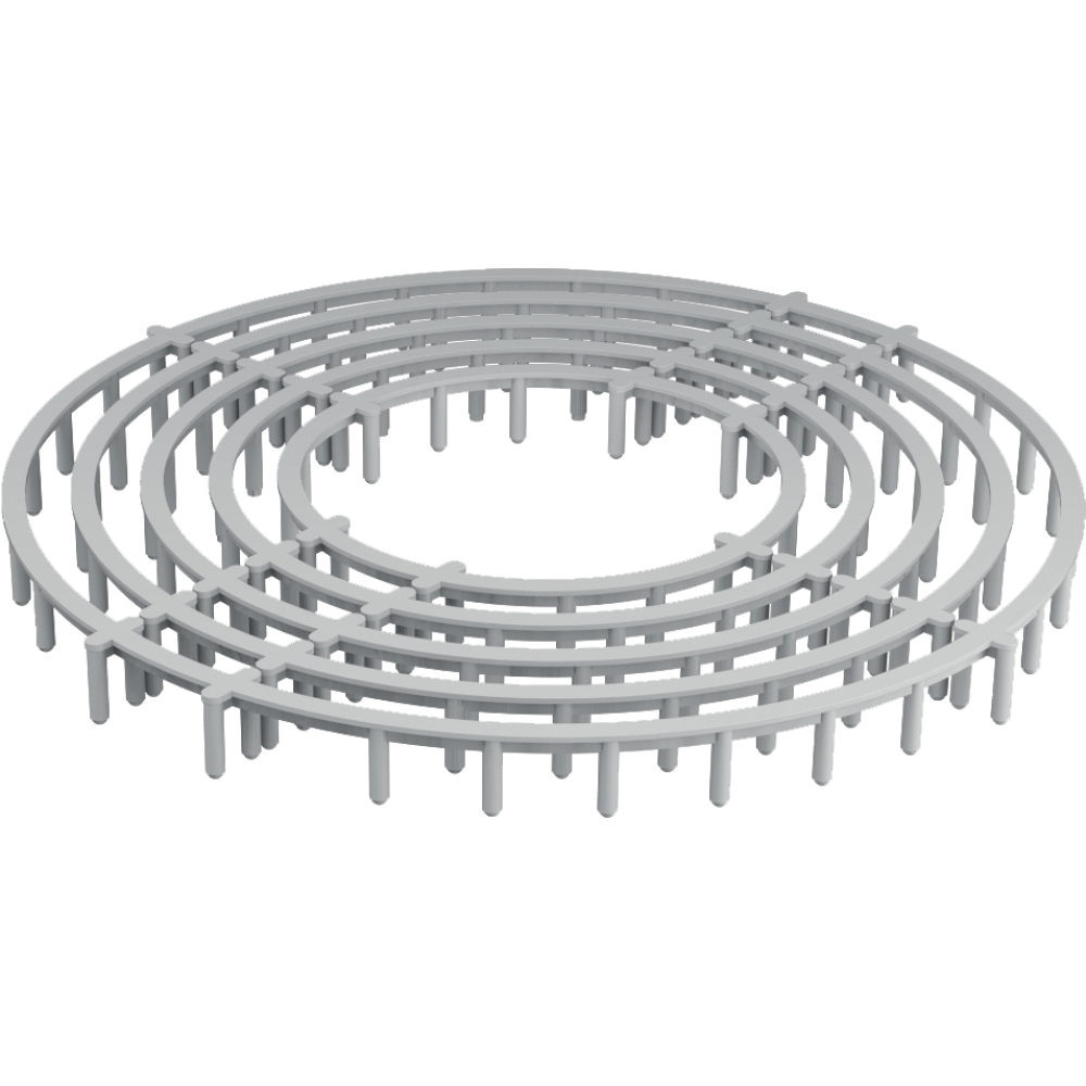 Ringabstandhalter 25 mm Beutel = 150 Stück