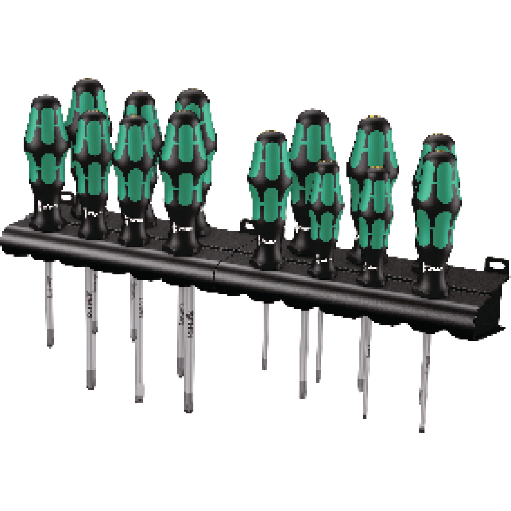 Schraubendreher-Satz Kraftform Big Pack Serie 14-teilig