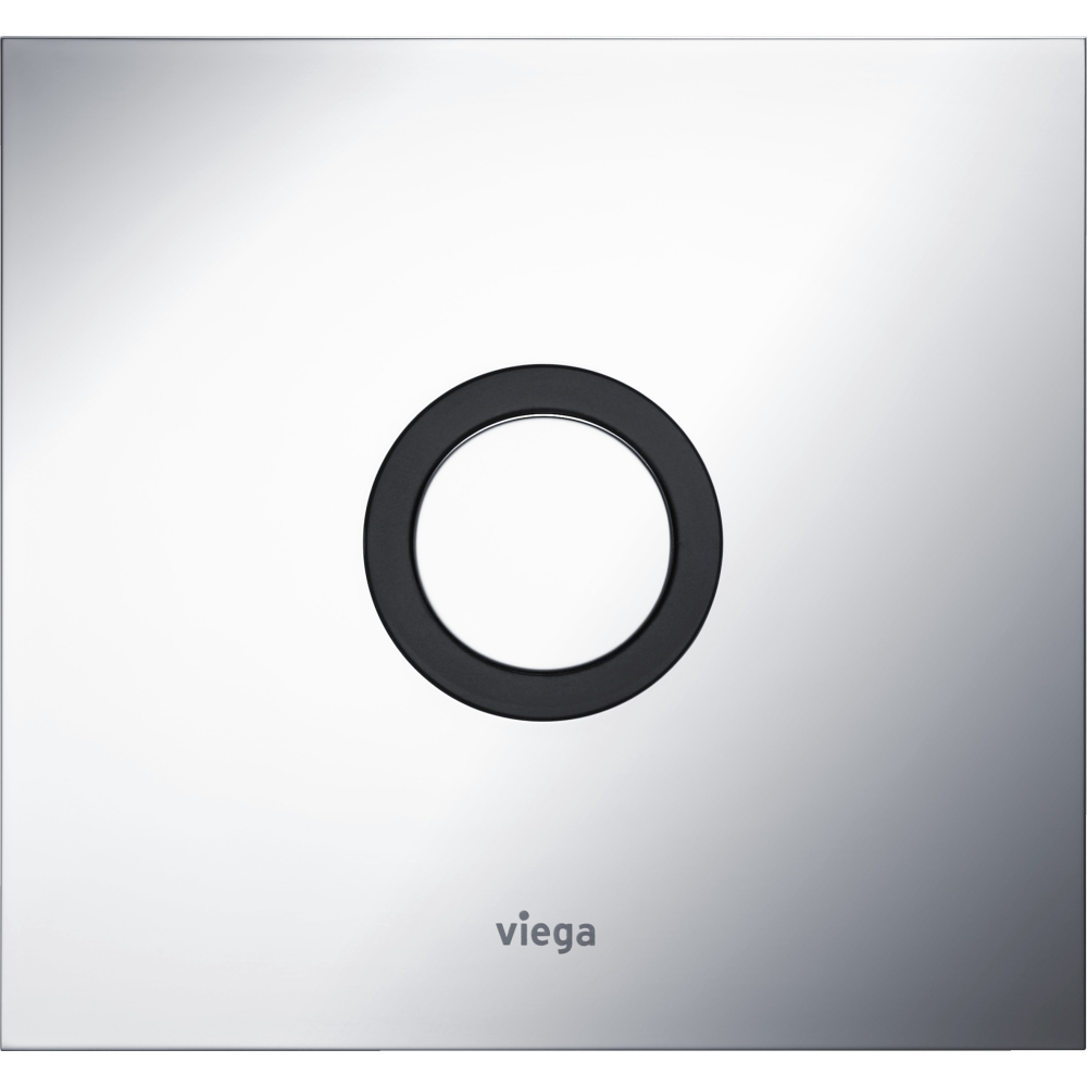 Viega Abdeckplatte 8351.8 in 150x140mm Glas klar/hellgrau