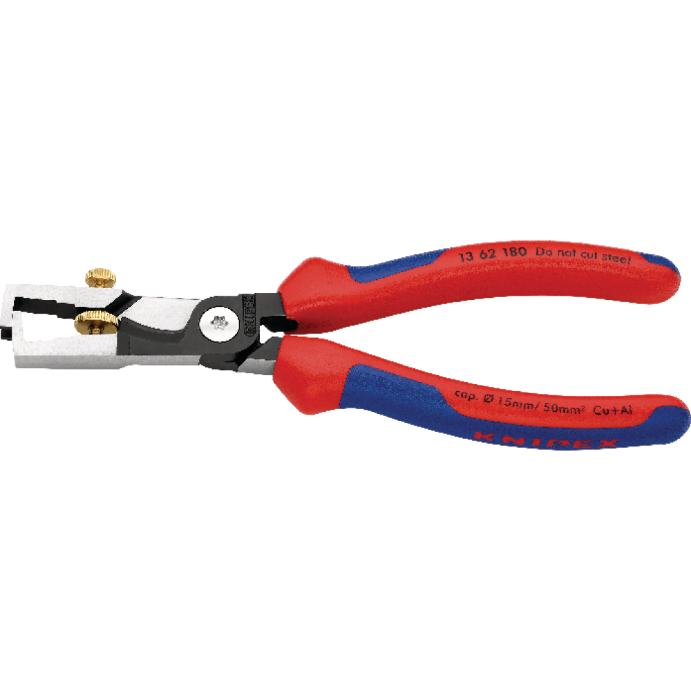 Knipex Abisolierzange StriX® mit Kabelschere 180mm