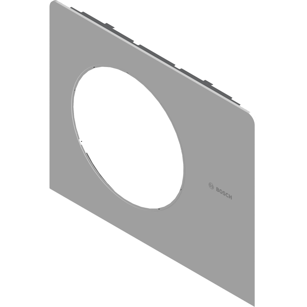 BOSCH Ersatzteil TTNR: 8738214511 Vorderwand weiß