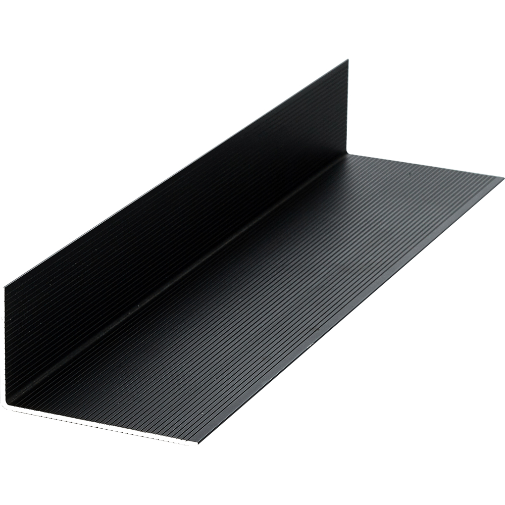 Stirnleiste Alu TK-09-A 4.000x70x40mm schwarz für Terrassendiele lyx®