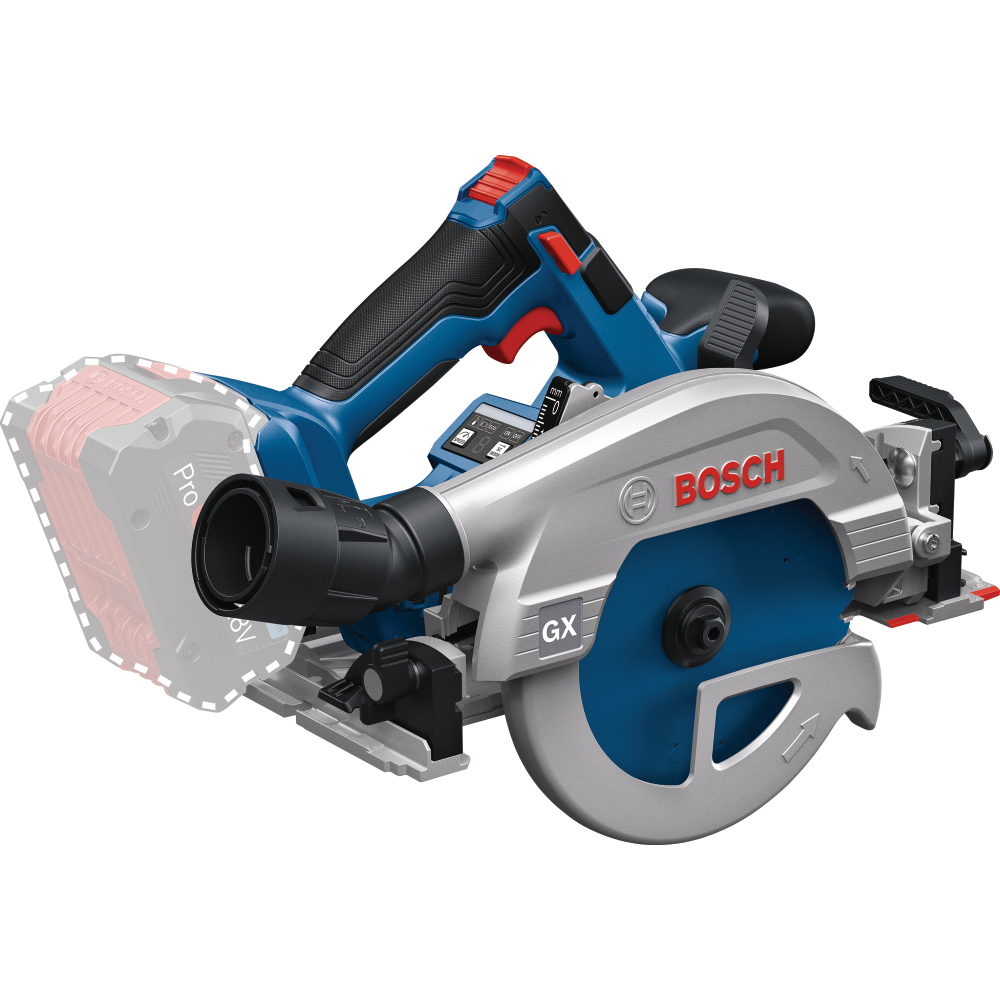 Bosch Akku-Handkreissäge 18V c&g GKS 18V-57-2 GX Dm 165mm St 57mm