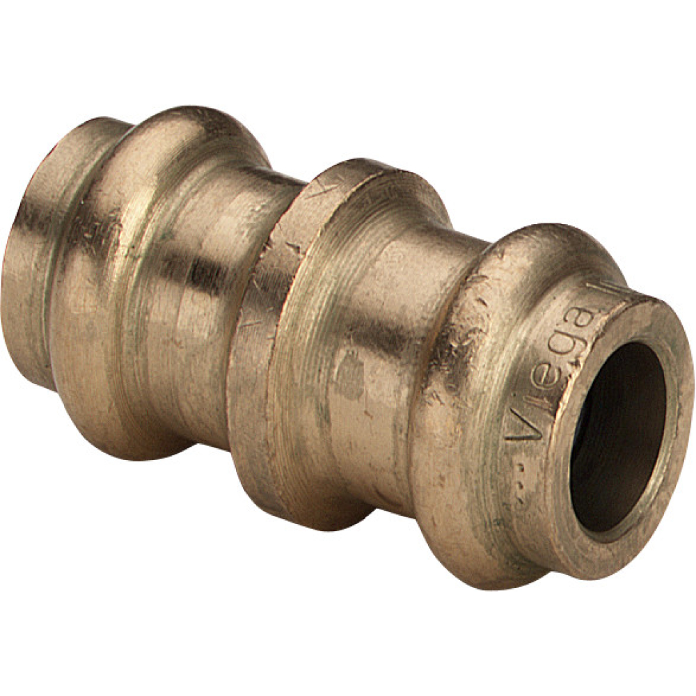 Viega Muffe mit SC Profipress 9777.9 in 10mm Siliziumbronze