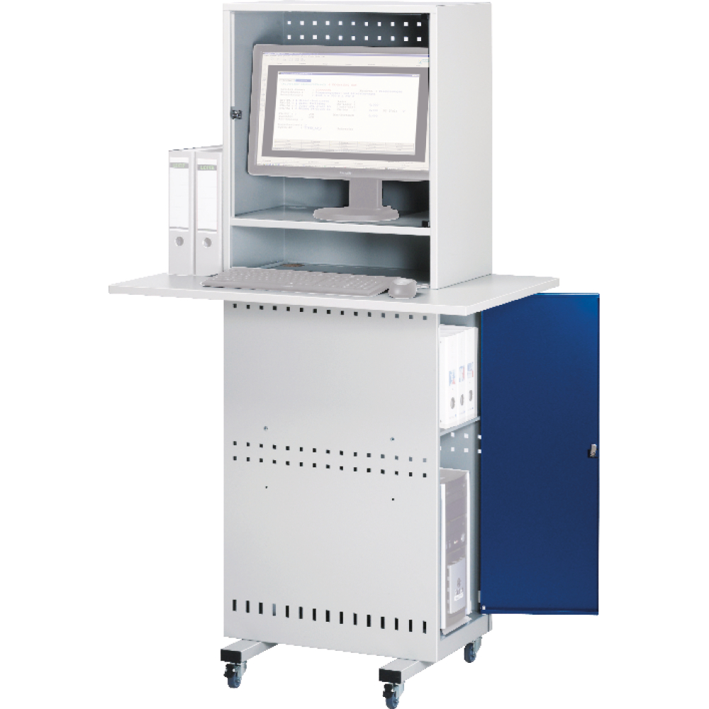 Computer-Station SlimLineModell 2, 650x350x1725