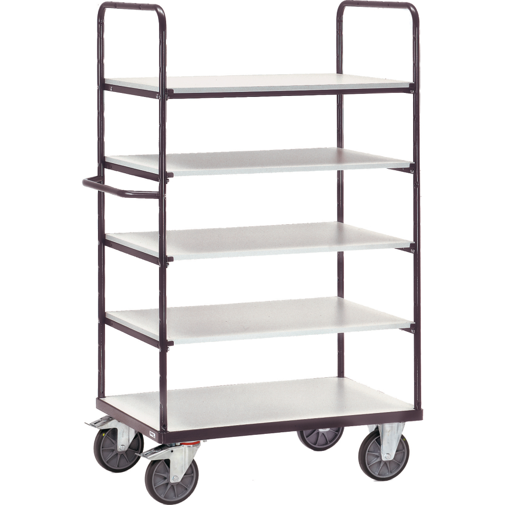 ESD-Etagenwagen m. 5 LF 500kg 1200x800 mm
