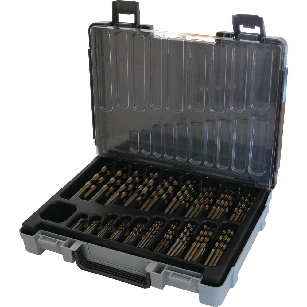HSS-Spiralbohrersatz 1-10 170-tlg. HSS-Co legiert